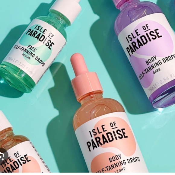 Isle of Paradise Light Self-Tanning Face Drops - Picture 3 of 3